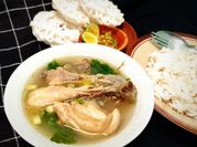 Gambar sup ayam kampung
