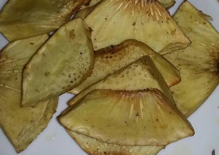 Anti Ribet, Bikin Sukun goreng gurih Bahan Sederhana