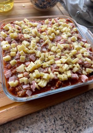 Una foto de Lasaña zapallo italiano 🥫