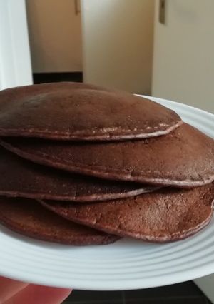 Fitt kakaós amerikai palacsinta recept fotója