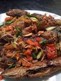 Deles goreng sambel kering