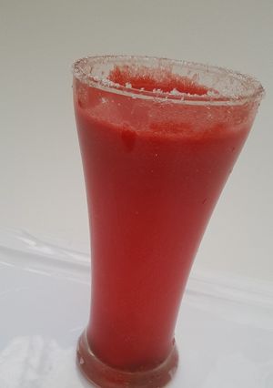 A picture of Watermelon drink.