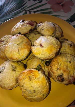 Una foto de Scones con mix de frutos secos