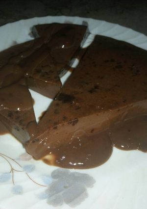 Foto resep Pudding Coklat Vla Coklat Creamy