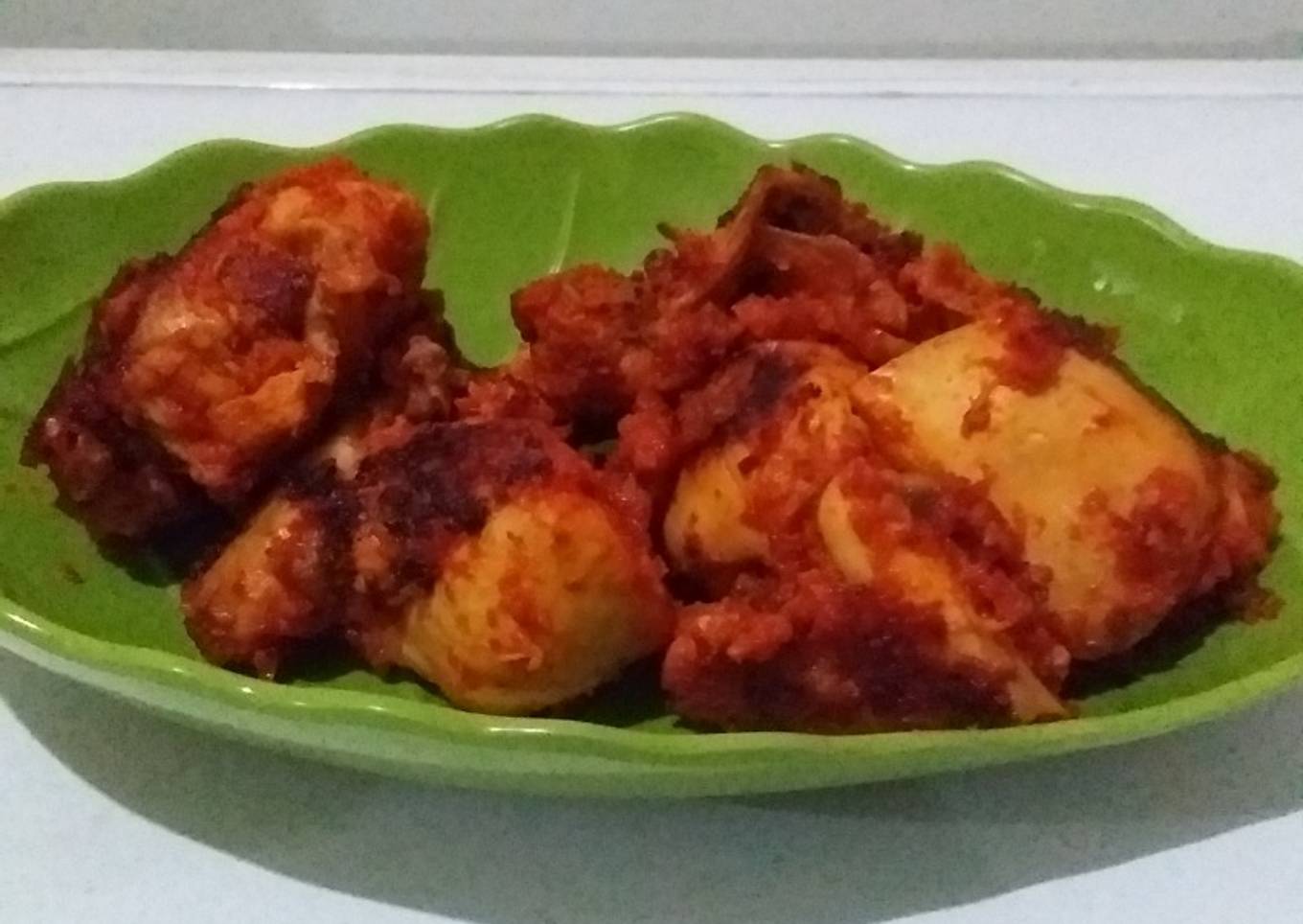 Ayam bakar bumbu rica
