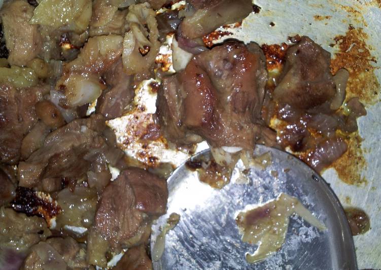 Easiest Way to Prepare Perfect Fried Meat