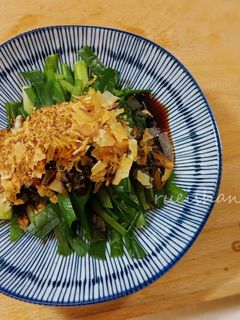 涼拌韭菜 的食譜成品照片