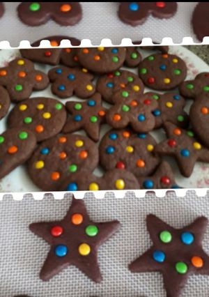 Una foto de Galletitas de cacao amargo y Rocklets👌😋