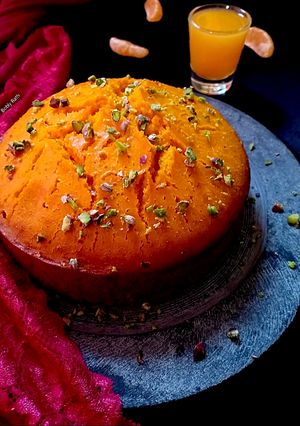 A picture of Whole Orange cake.
