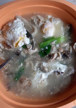 Foto resep Sup ayam jamur