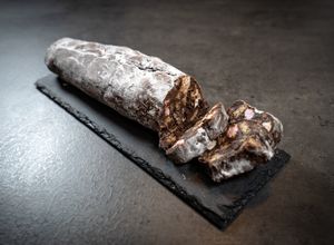 Une photo de Saucisson au chocolat et chamallows