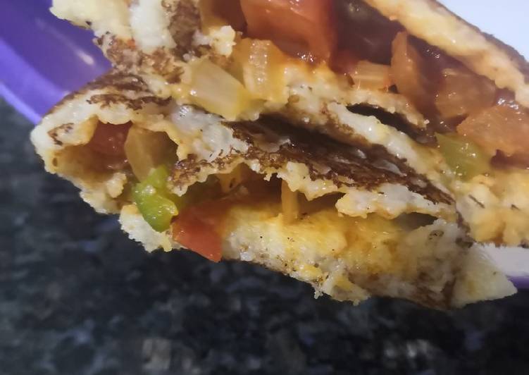 How to Make Schzewan paneer dosa in 13 Minutes for Family