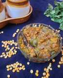 Ridge gourd subji
