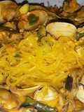 Fideos de konjac a la marinera