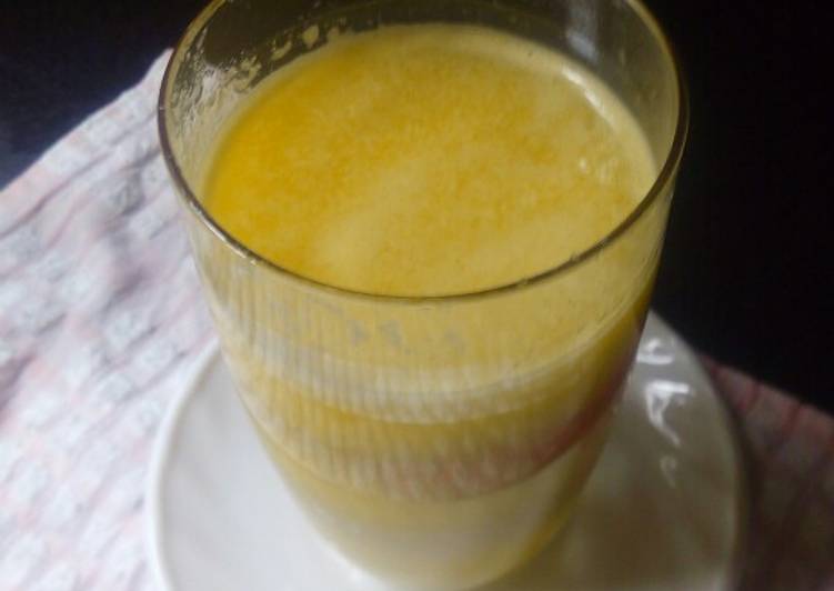Recipe of Any-night-of-the-week Fresh Orange pineapple juice