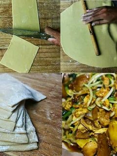Foto resep Resep Kulit Pangsit Homemade Simple (Tanpa Mesin)