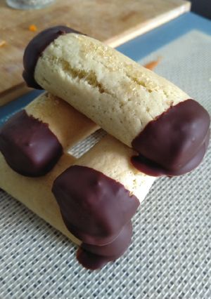 Une photo de Bâtonnet gourmand vanille chocolat