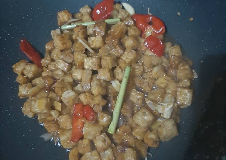 Bagaimana Membuat Oseng tempe kecap, Enak