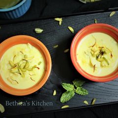 A picture of Green Papaya Kheer.