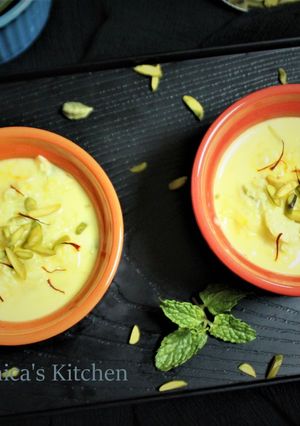 A picture of Green Papaya Kheer.