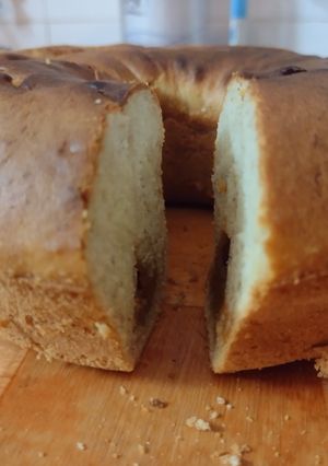 Una foto de Budín de banana súper fácil y económico