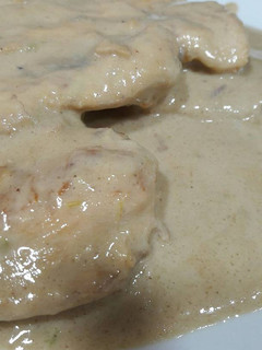 Una foto de Escalopines de Pollo al Roquefort