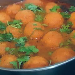 A picture of Paneer kofta recipe.