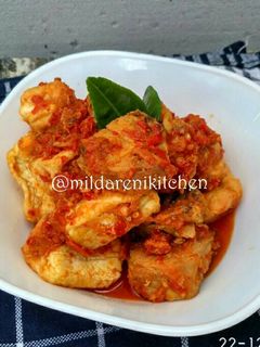 Foto resep Tahu ayam balado