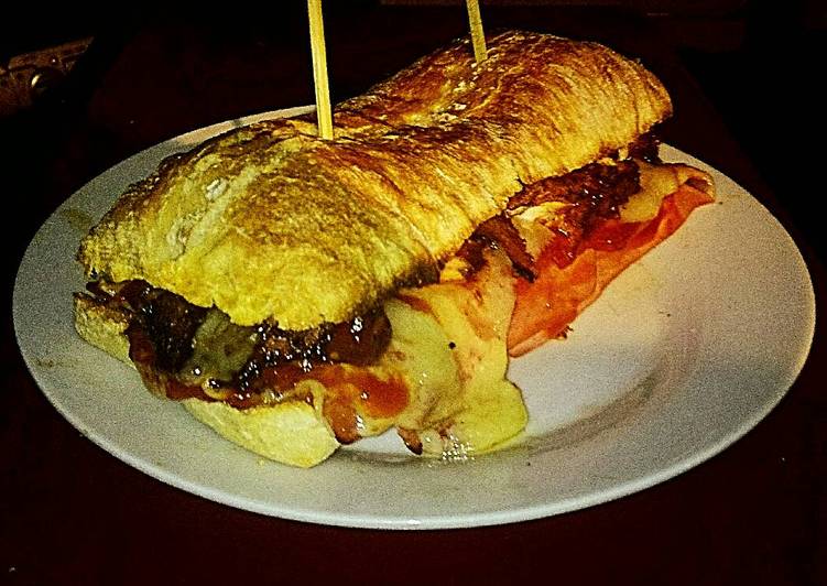 Tex's Chicken & Ham Toastie ππ·π