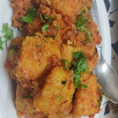 A picture of Masala pav.