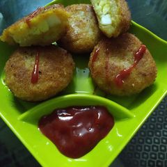 A picture of Egg cutlets.