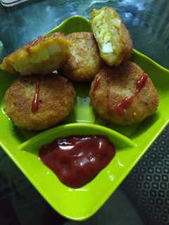 A picture of Egg cutlets.