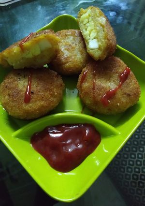 A picture of Egg cutlets.