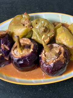 عکسی از دستور دلمه سبزيجات