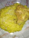 Arroz con pollo estilo valenciana