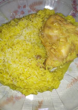 Una foto de Arroz con pollo estilo valenciana