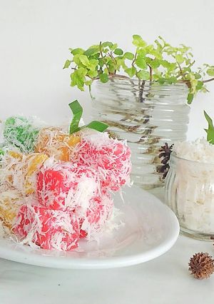 Foto resep Ongol ongol singkong Rainbow