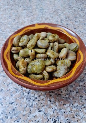 Une photo de Fèves vapeur au cumin 🥣