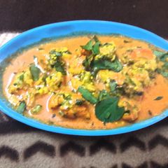 A picture of Methi Besani Gatta.