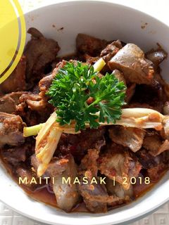 Foto resep Oseng Ati Ampela Pedas