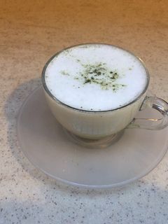 عکسی از دستور ماچا لاته