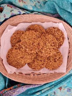 Una foto de Galletitas de avena y semillas al curry, sin balanza