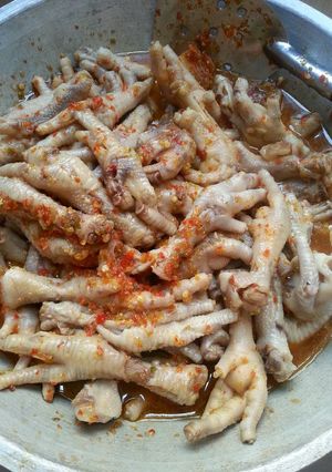Foto resep Ceker ayam mercon