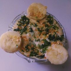A picture of Curd O Banana Oats.