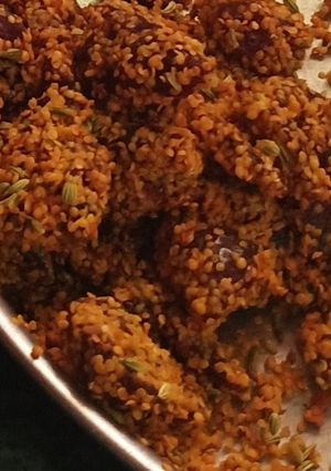 A picture of Khajur pickle.