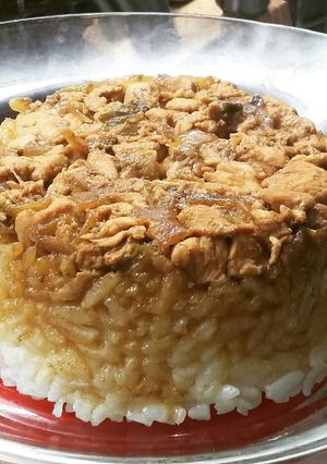 Foto resep Nasi Tim Ayam