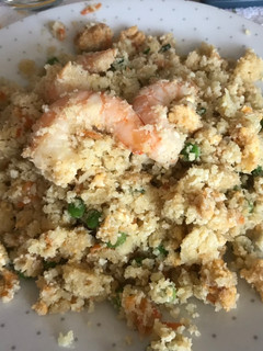 Una foto de Falso arroz de Coliflor tres delicias