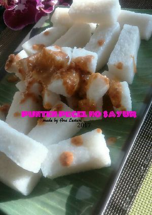 Foto resep Punten Pecel, no Sayur