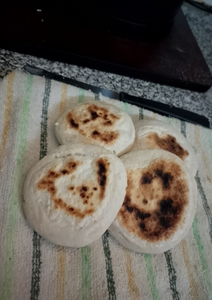 Una foto de Pancitos sin gluten de almidón de mandioca y harina de avena