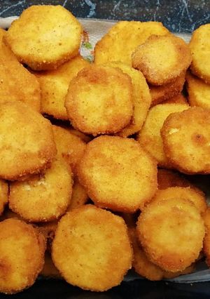 Rántott tök és cukkini recept fotója